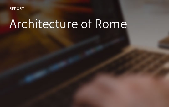 Architecture of Rome