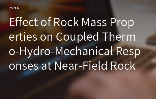 Effect of Rock Mass Properties on Coupled Thermo-Hydro-Mechanical Responses at Near-Field Rock Mass in a Heater Test – A Benchmark Sensitivity Study of the Kamaishi Mine Experiment in Japan