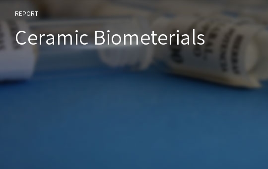 Ceramic Biometerials