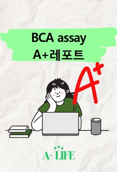 BCA assay A+레포트